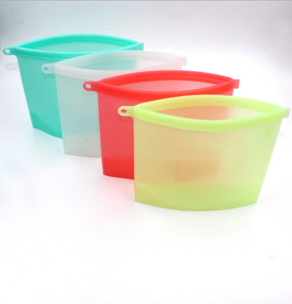 Summer Gift Reusable Silicone Food Preservation Bag Freeze Bag