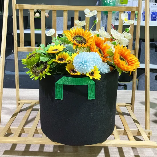 정원 발코니 벽 2갤런 로고 온실용 라이프스타일 식물 재배 가방 디자인